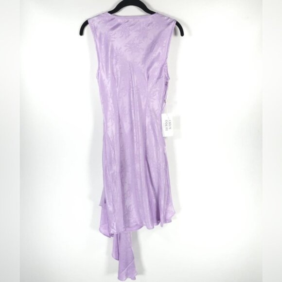 NWT TORN by RONNY KOBO‎ Satin FREYA DRESS ORCHID BLOOM 10-8331SBJ Sz S - Picture 5 of 15